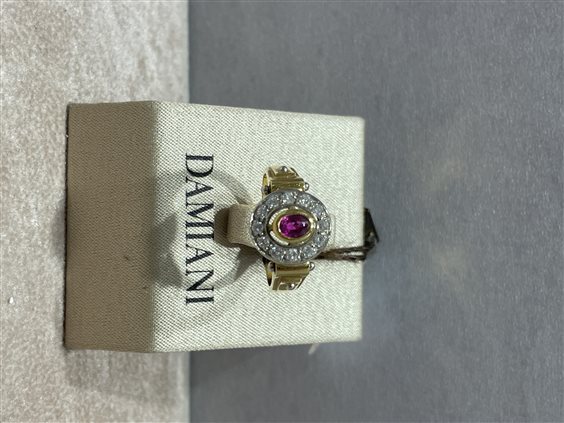 Anello Damiani Donna in Oro giallo Rubino 0.35 Ct DAR71101 - DAR71101